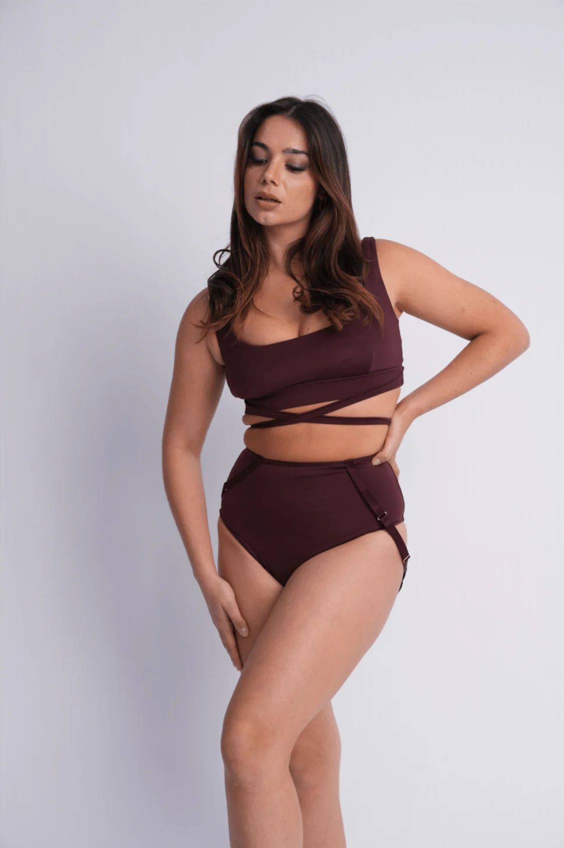 Kehlani High Waist Bottom Cacao