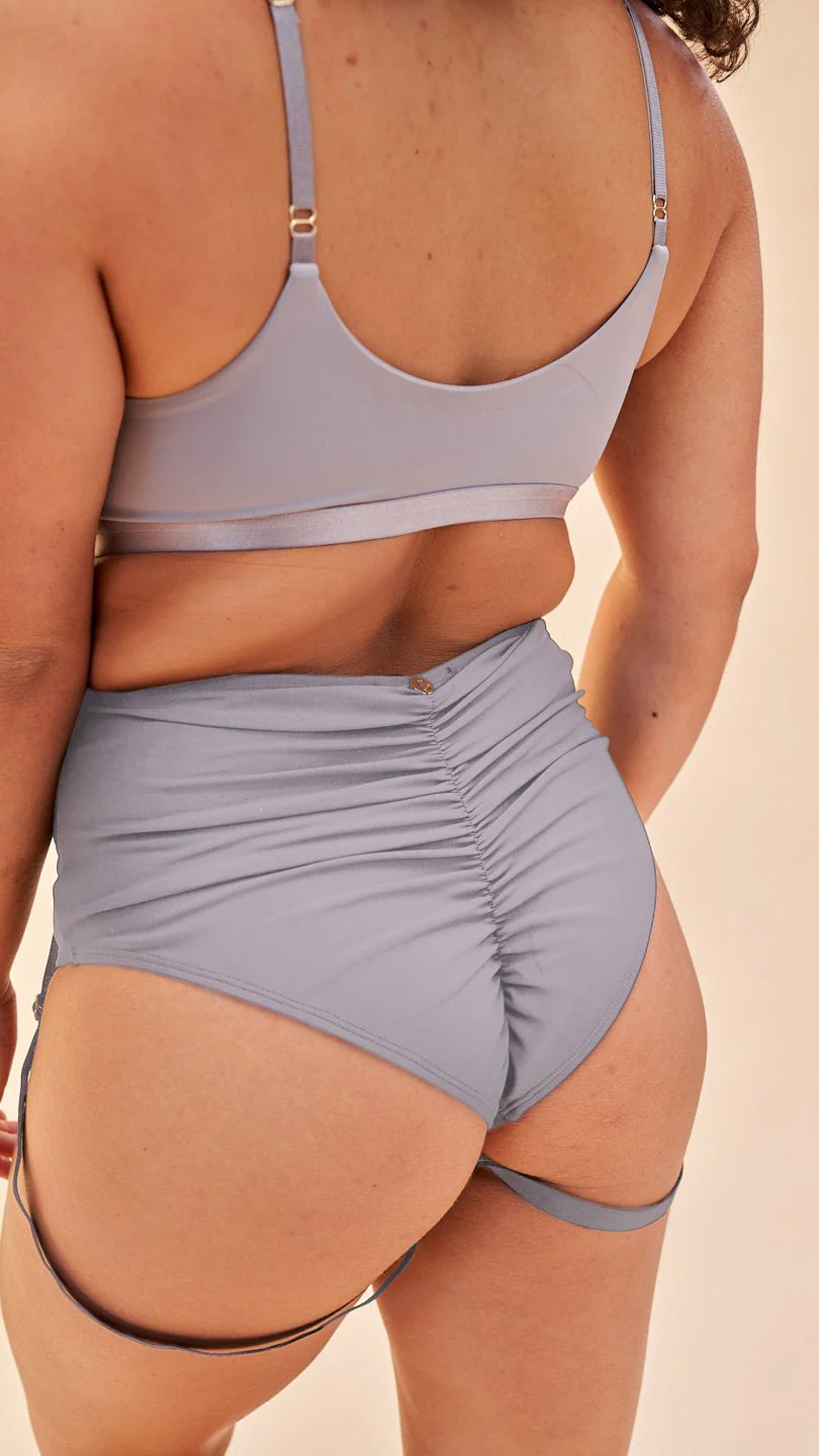 Kehlani High Waist Bottom Grey - Image 5