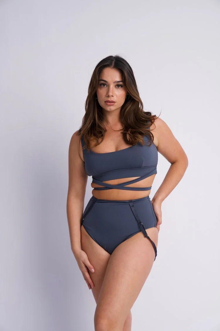 Kehlani Top Steel Blue - Image 2