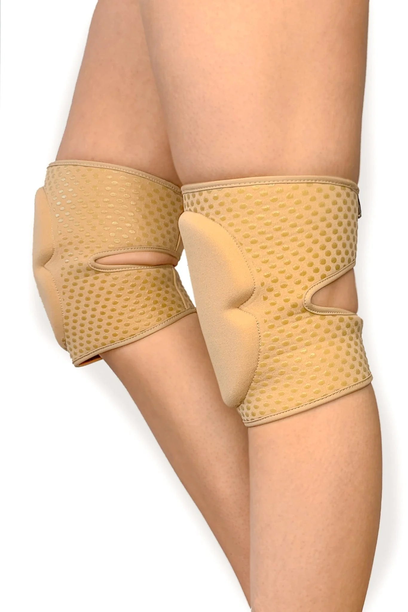 Sticky Silicone Knee Pads Nude - Image 3